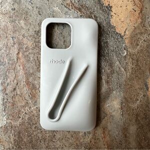 Rhode Lip Case iPhone 14 Pro Max Grey